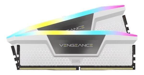 Corsair VENGEANCE RGB White 32GB (2x16GB), PC5-51200 (6400MHz) DDR5