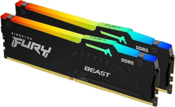 Kingston FURY KF560C36BBE2AK2-32 RGB Black 32GB (2x16GB) 6000MHz DDR5