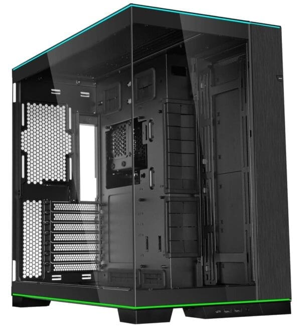 Lian Li O11D EVO RGB Black E-ATX Case, 4.0mm T/G Panel, No PSU
