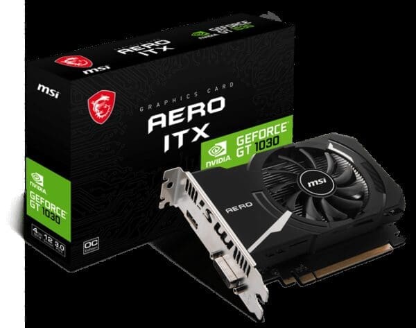 MSI GeForce GT 1030 AERO ITX 4GD4 OC, 4GB
